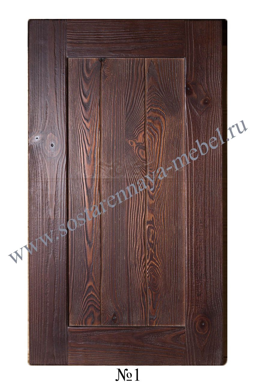 Фасад из состаренного дерева 1